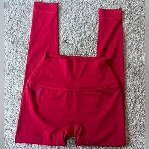 SET Active Red Leggings